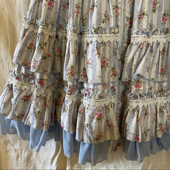 SOLD- R-Series tiered ruffle JSK dress EGL gothic lolita fashion - Picture 11 of 17